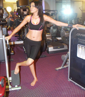 Actress Sherlyn Chopra hot photoshoot in black bikini