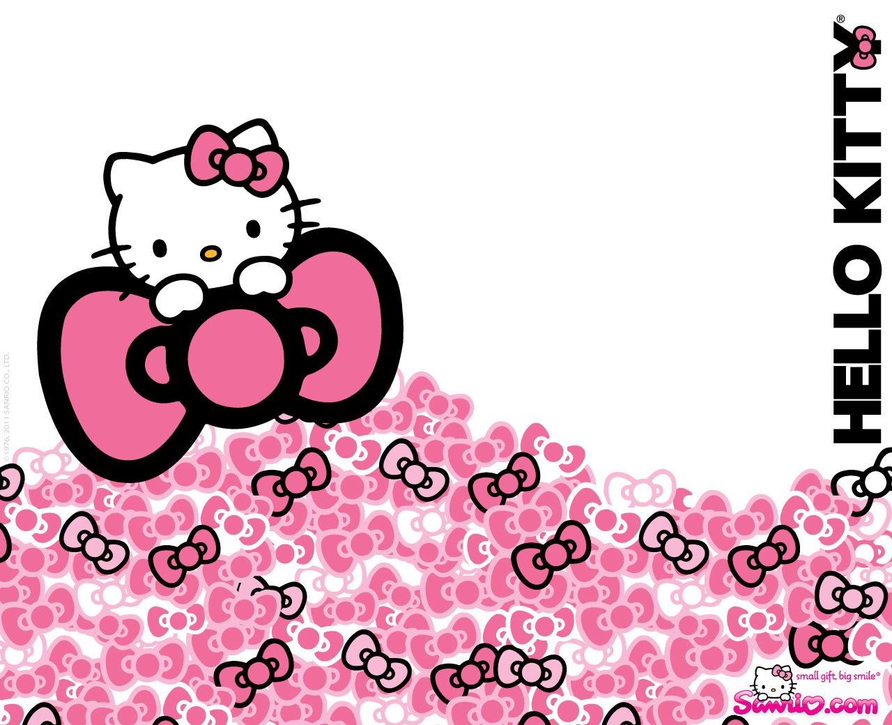 Koleksi Gambar Wallpaper Garskin Hello Kitty Bilik Wallpaper