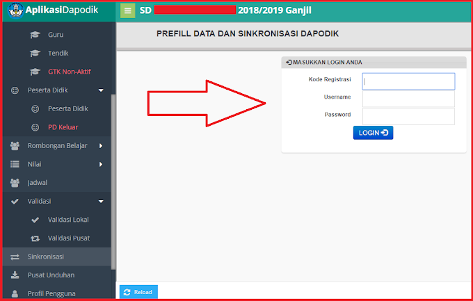 Sinkronisasi Tidak Terkoneksi Dengan Dabatase Server 2019