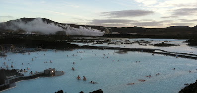 Blue Lagoon geothermal spa outside Reykjavik, Iceland