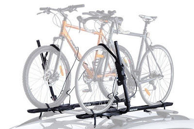 Rhino Rack’s Hybrid Bike Carrier, This Roof Rack Can Carry Your Bike Without Remove The Front Wheel