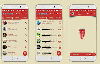 Coca Cola Theme For YOWhatsApp & Fouad WhatsApp By Leidiane