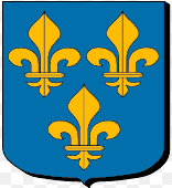 Blason des Rois de France, de guède et de gaude