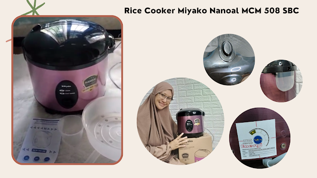 Rice Cooker Miyako Nanoal MCM 508 SBC