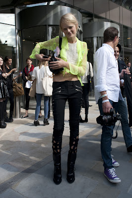 London Fashion Week:18 Model Street Style Snaps