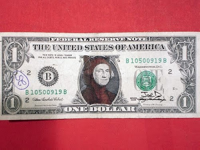  Dollar bill drawing - 23 Pics Curious Funny Photos 