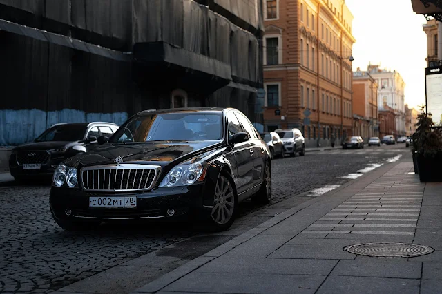 Maybach Cars - Photo by Vitali Adutskevich from Pexels