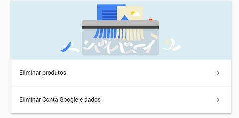 Como excluir uma conta Google