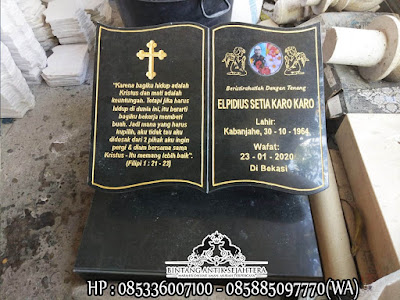 Baru Nisan Dari Granit, Nisan Makam Kuburan Granit, Harga Nisan Kuburan