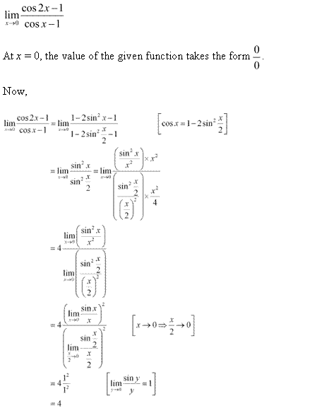 Solutions Class 11 Maths Chapter-13 (Limits and Derivatives)