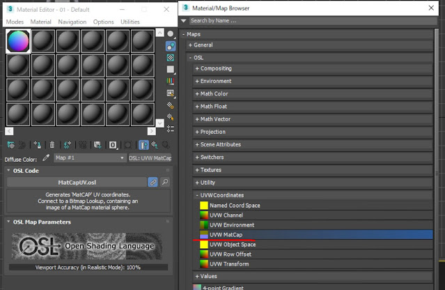 How to create Normal element material in 3dsmax.