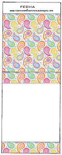  Paisley Free Printable Candy Bar Labels