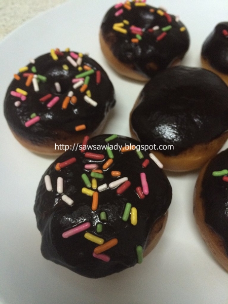SawSawLady: [resepi] Donut Topping Coklat