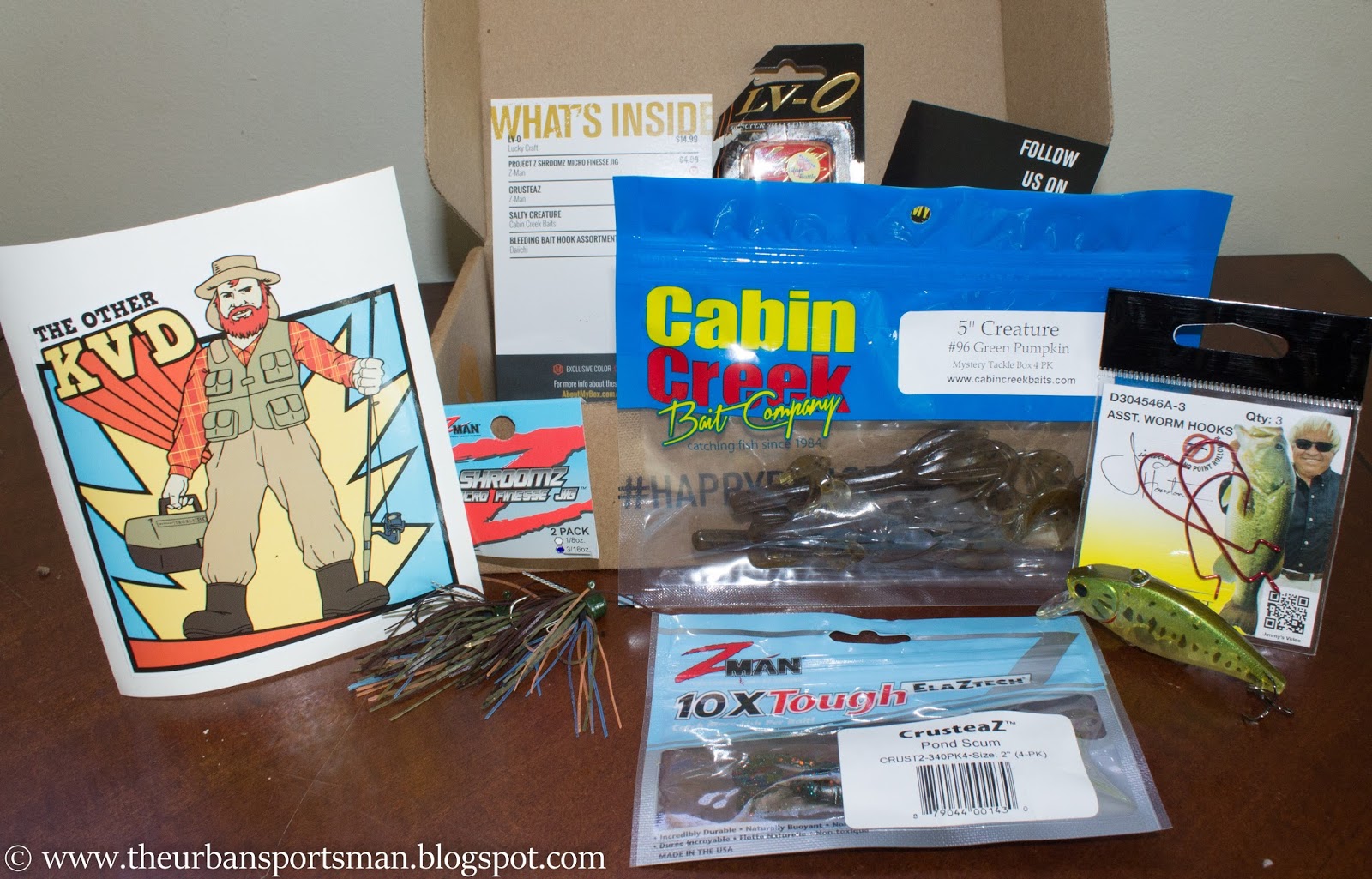 Drop A Line Outdoors, LLC: March 2017 Mystery Tackle Box Unboxing