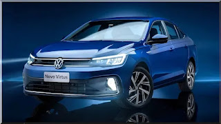 O interior do VW Virtus 2023 é espaçoso e confortável, com acabamentos de alta qualidade. Imagem: Interior do VW Virtus 2023.