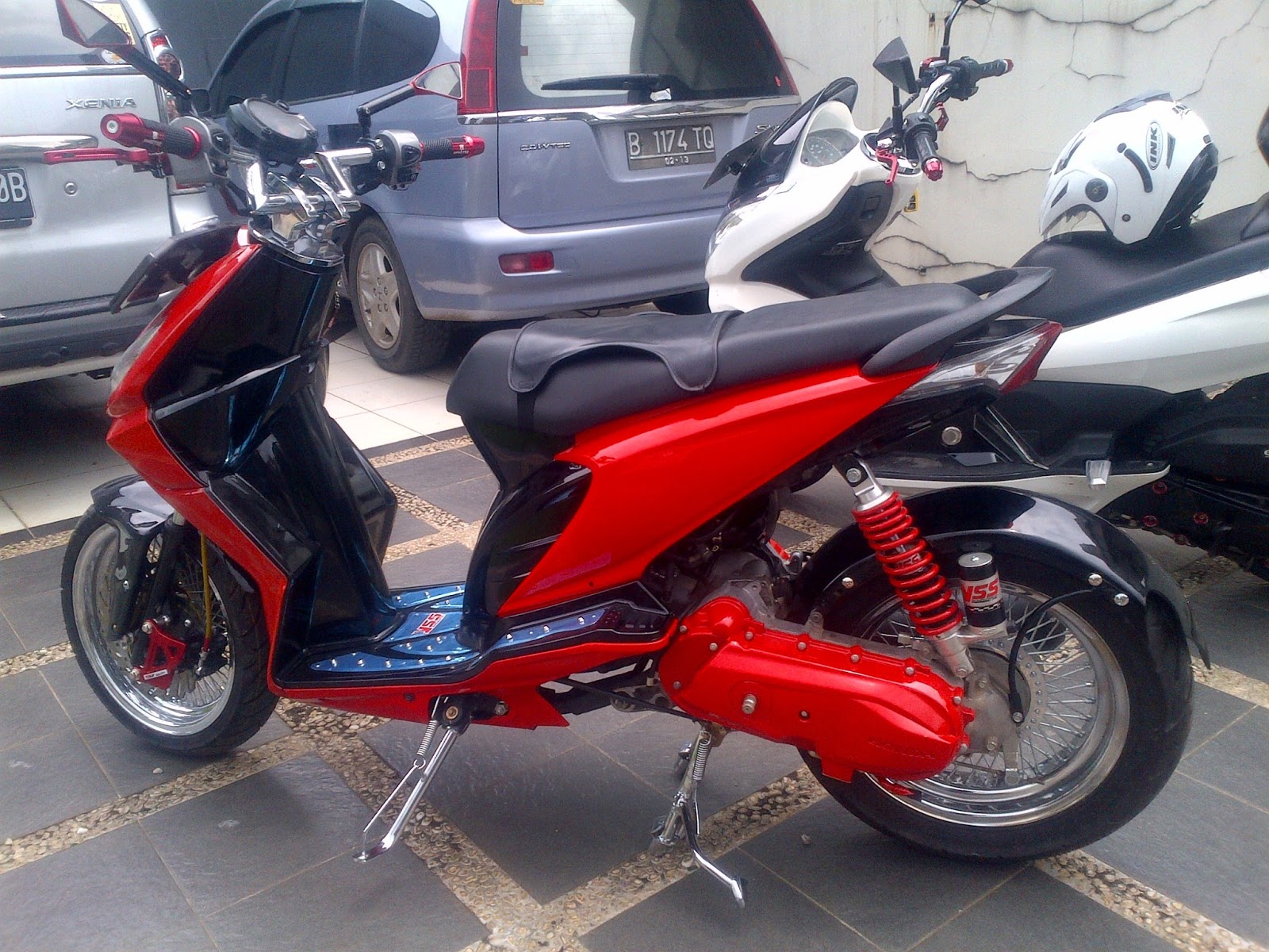 Modifikasi Motor Keren 2014 Willekecreatief Modifikasi Mio Soul