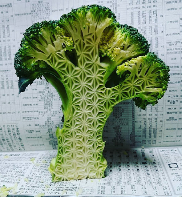 amazing food carving by Gaku