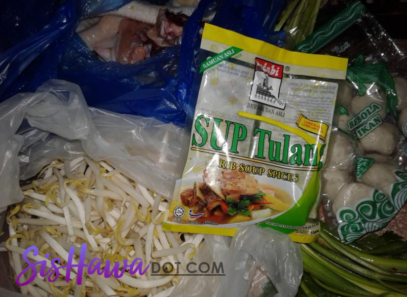 RESEPI BIHUN SUP AYAM PALING MUDAH & CEPAT