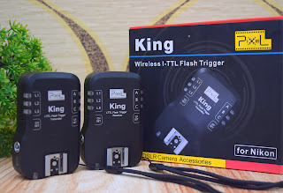 Jual Trigger King Pixel I-TTL for Nikon Fulset