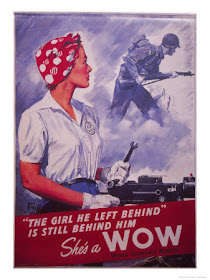 Anuncios mujeres en la Segunda Guerra Mundial