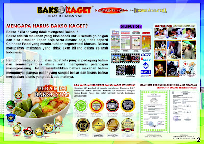 Berita Franchise - Bisnis Bakso Kaget Peluang Usaha Makanan