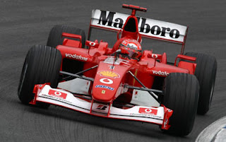 Specification Ferrari F2002