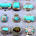 Boho hippie's Turquoise jewelry