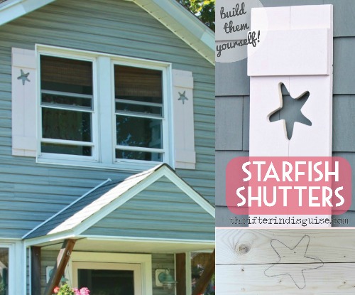 How to Build Decorative Shutters with Cutouts of Starfish ...