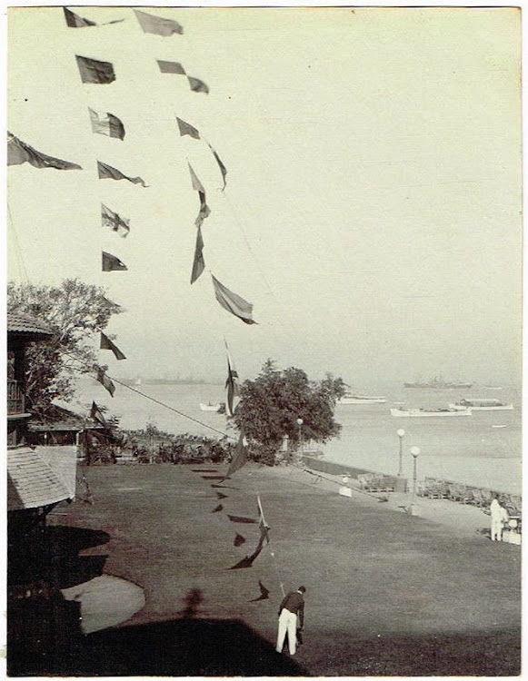 Bombay Yacht Club Lawn c1905