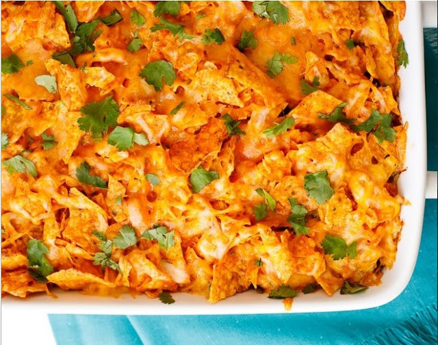 Doritos Casserole with Chicken #easy #dinner