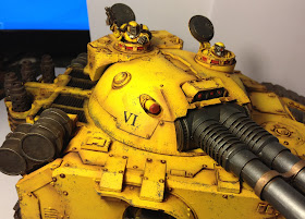 Pre-Heresy Imperial Fists Fellblade