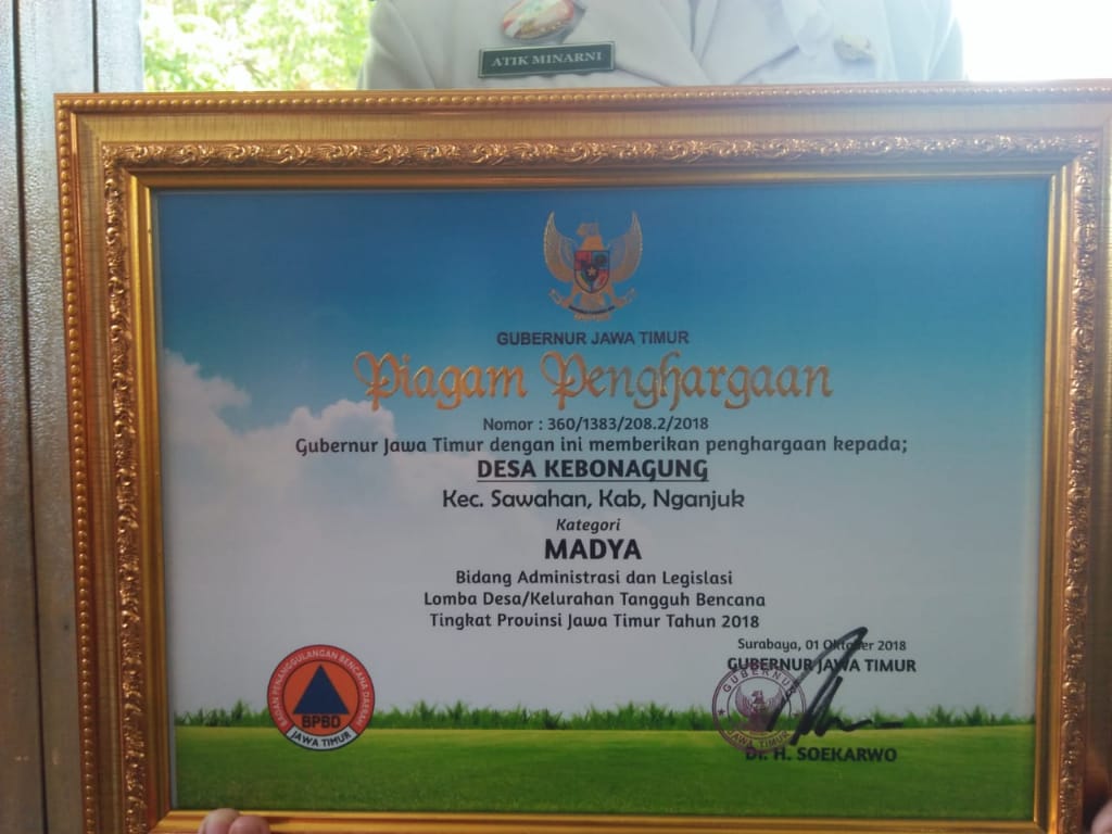 Bupati Nganjuk Pimpin Upacara Peringati Hari Jadi Provinsi