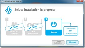 installing