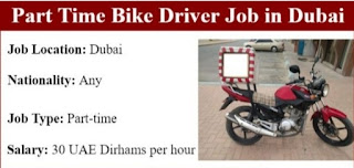 Bike rider jobs in Dubai today | Walk In Interview Indeed Dubai UAE Jobs