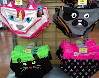 furry blue eye unicorn black cat puppy pink black white skull hipster brief panties Walmart womens