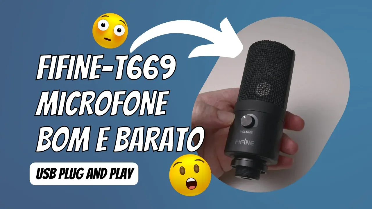 Microfone-Fifine-t669-usb
