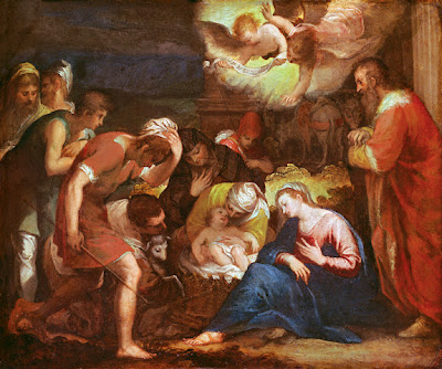 Nativity of Jesus Christ by Hans Rottenhammer