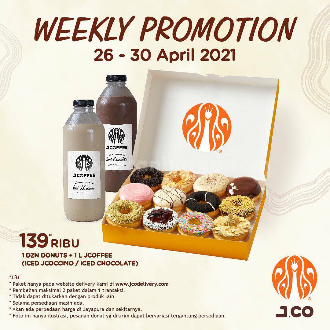 JCO Weekly Promotion | 26 - 30 April 2021