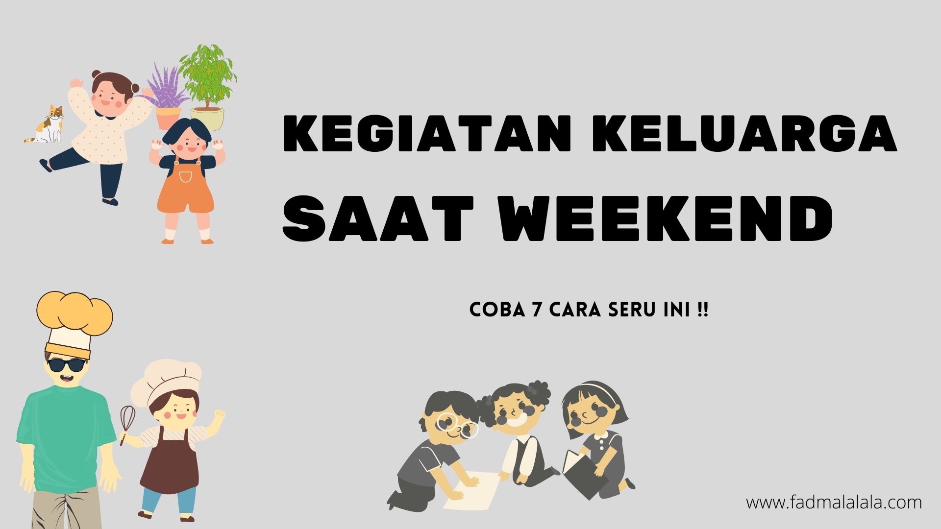 Ide Kegiatan Keluarga Saat Weekend