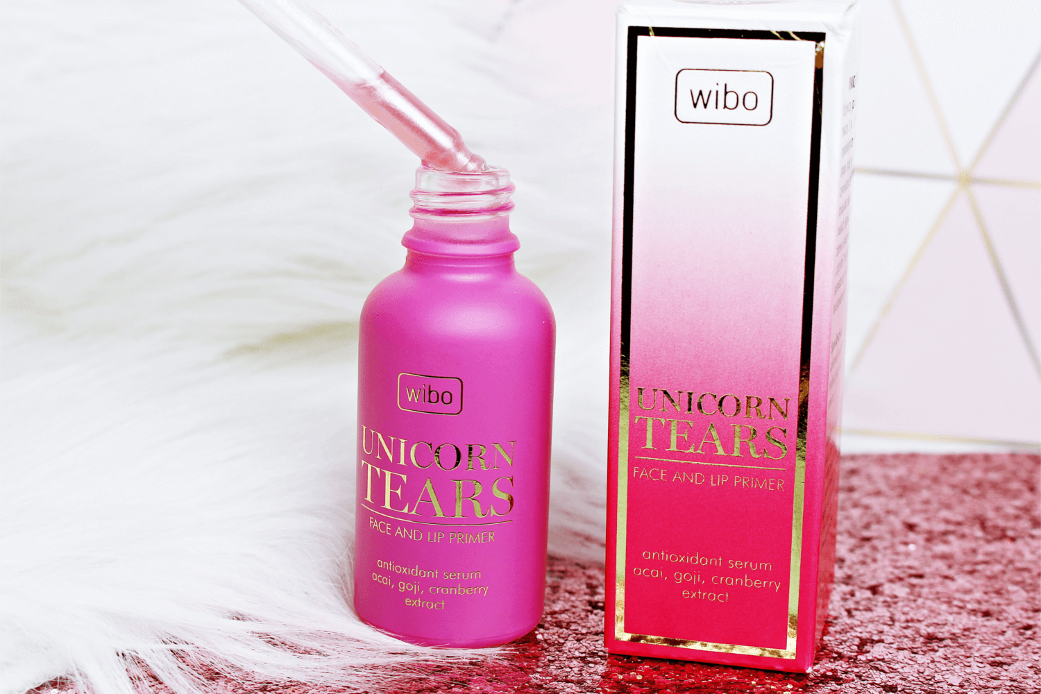 Wibo Unicorn Tears odżywczy primer i serum do twarzy 2w1 