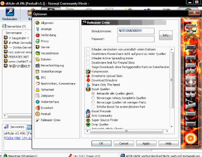 eMule 0.49b Fireball v3.1 not hacked version