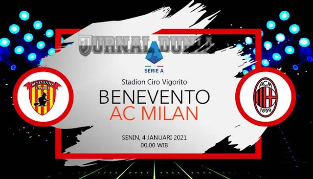 Prediksi Benevento Vs AC Milan