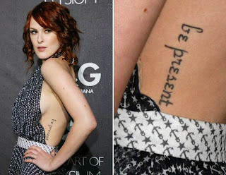 Rumer Willis Tattoo Designs Picture Gallery - Rumer Willis Tattoo Ideas