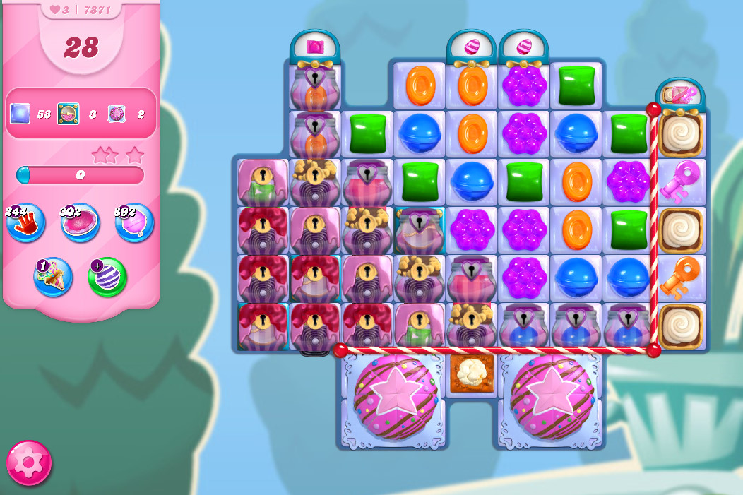 Candy Crush Saga level 7871