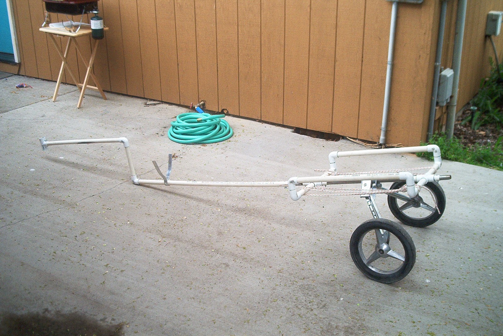 PVC Kayak Trailer