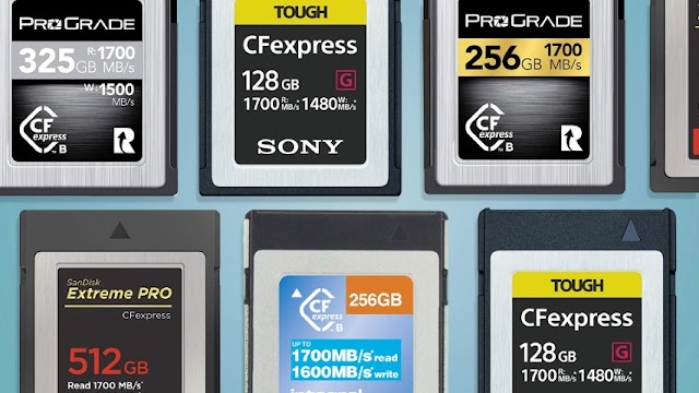 Top 5 CFexpress Type B cards Launched in May 2022 | Best CFexpress Memory Cards to buy
