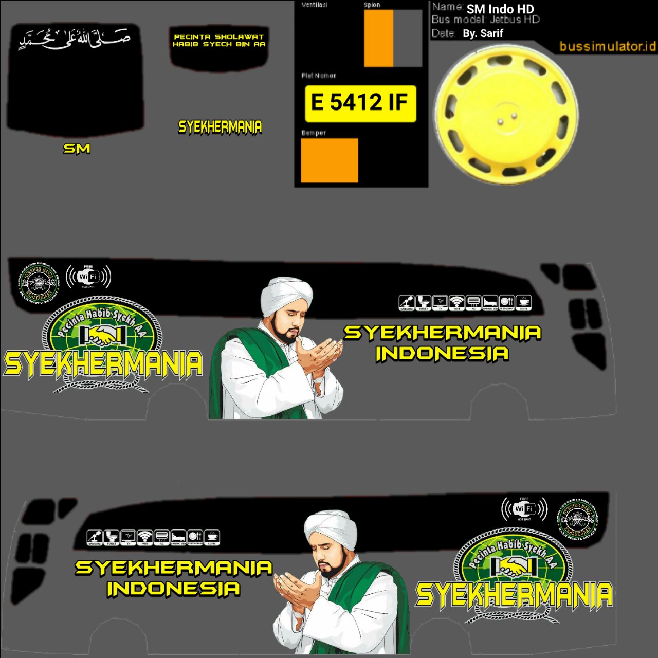 livery syekhermania