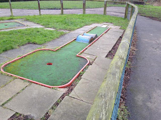 Crazy Golf course in Mill Hill Park. Photo by Matt Dodd, February 2016