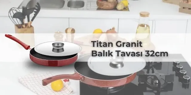 Titan Granit Balık Tavası 32cm