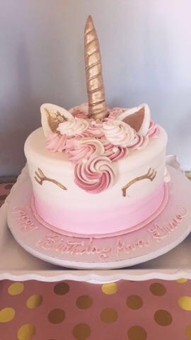 Unicorn Party Rose Gold Pink